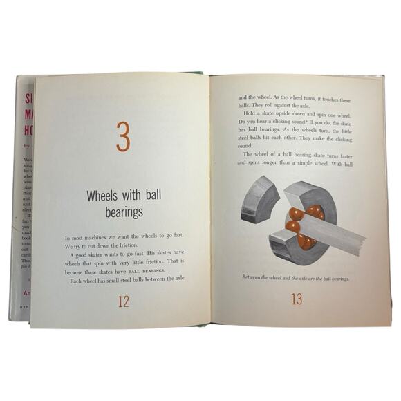 VTG 1959 "Simple Machines And How They Work" By Elizabeth Sharp FIRST PRINTING! - Picture 14 of 16